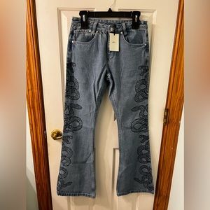 Milk It Cobra Flare Jeans